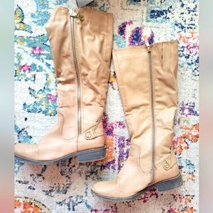Taupe tiding boots